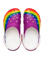 MENS CROCS CLASSIC RAINBOW DYE CLOG - CLEARANCE