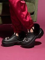 WOMENS CROCS STOMP LINED CLOG