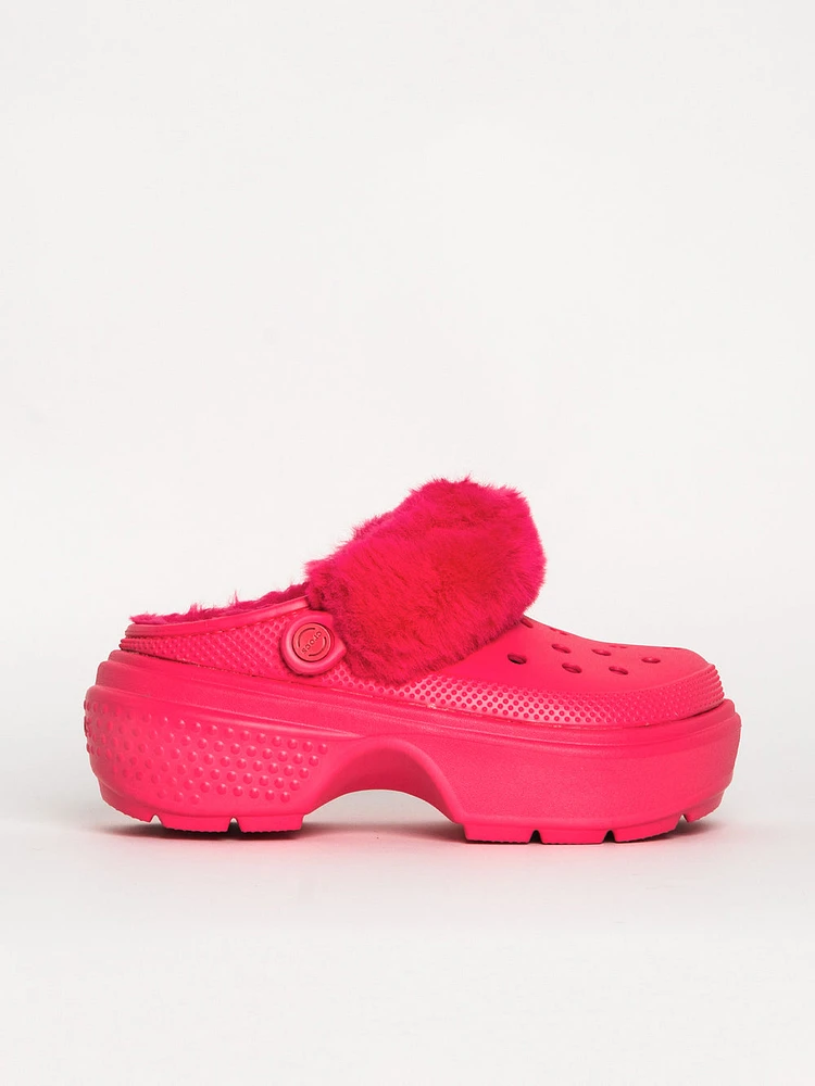 WOMENS CROCS STOMP LINED CLOG