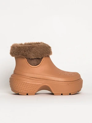 WOMENS CROCS STOMP LINED BOOT