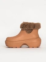 WOMENS CROCS STOMP LINED BOOT