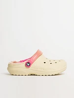 WOMENS CROCS CLASSIC LINED COLOUR DIP CLOG