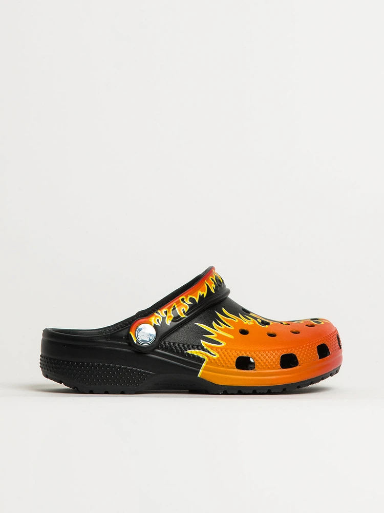 KIDS CROCS CLASSIC FLAMES CLOG