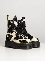 WOMENS DR MARTENS JADON COW PRINT HAIR ON