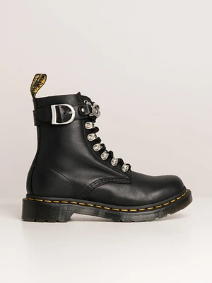 WOMENS DR MARTENS 1460 PASCAL CHAIN LACE UP BOOTS - CLEARANCE