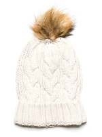 LILY FAUX FUR POM