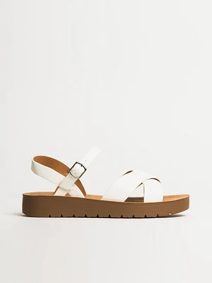 WOMENS HARLOW CHARLIE SANDALS - WHITE