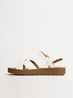 WOMENS HARLOW CHARLIE SANDALS - WHITE