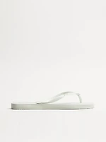WOMENS HAVAIANAS SLIM SQUARE - WHITE