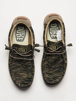 MENS HEY DUDE WALLY SOX WOODLAND CAMO