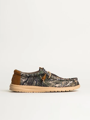 MENS HEYDUDE WALLY MOSSY OAK - CAMO