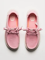 WOMENS HEYDUDE WENDY STRETCH SOX SNEAKER