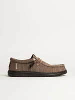 MENS HEYDUDE WALLY STRETCH SOX - TAUPE