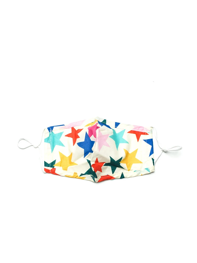 KW FASHION CORP PLAYFUL STAR PRINT MASK - CLEARANCE