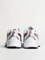 WOMENS NEW BALANCE THE 530 SNEAKER - WHITE/PINK