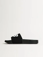 MENS NEW BALANCE THE 200 SLIDE - BLACK/WHITE