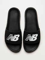 MENS NEW BALANCE THE 200 SLIDE - BLACK/WHITE