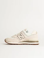 WOMENS NEW BALANCE THE 574 SNEAKER - SEA SALT