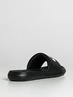 WOMENS NIKE VICTORI ONE SLIDES - BLACK/LIGHT ARCTIC PINK