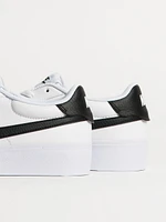 MENS NIKE COURT SHOT SNEAKER - WHITE/BLACK