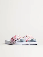 WOMENS NIKE VICTORI ONE SLIDE - WHITE/FLORAL PRINT