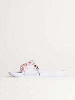 WOMENS NIKE VICTORI ONE SLIDE - WHITE/FLORAL PRINT