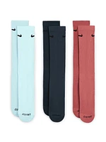 NIKE EVRYDAY CUSHIONED DRI-FIT SOCK 3PK