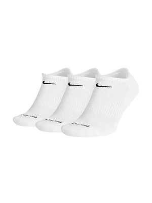 NIKE EVERYDAY CUSHIONED NO SHOW DRI FIT 3 PACK