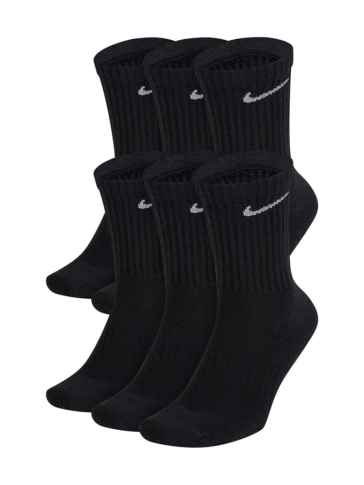 NIKE EVERYDAY 6 PACK TRAINING SOCKS