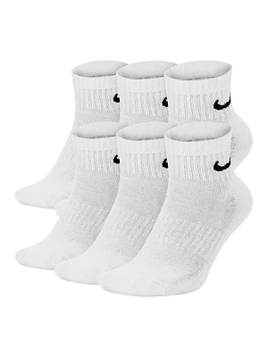 NIKE EVERYDAY CUSHIONED ANKLE SOCKS 6 PACK