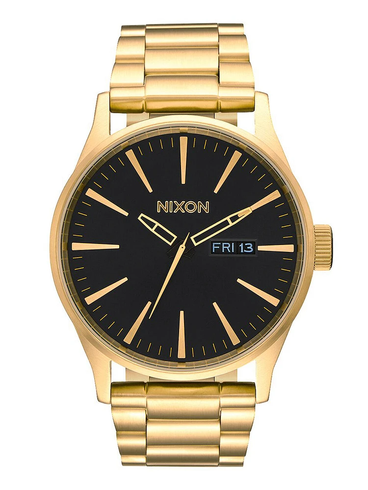 NIXON SENTRY SS - ALL GOLD/BLACK WATCH