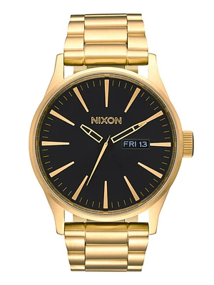 NIXON SENTRY SS - ALL GOLD/BLACK WATCH