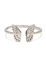 PURA VIDA FLY AWAY PAVE RING