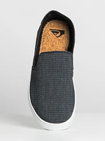 MENS QUIKSILVER HARBOR WHARF SLIP ON - CLEARANCE