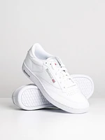 MENS REEBOK CLUB C 85 WHITE/SHEER GREY SNEAKER