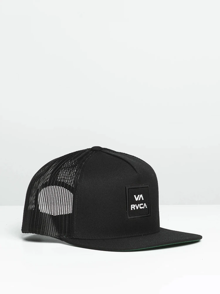 RVCA VA ALL THE WAY TRUCKER - BLK  - CLEARANCE