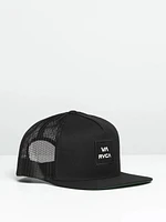 RVCA VA ALL THE WAY TRUCKER - BLK  - CLEARANCE