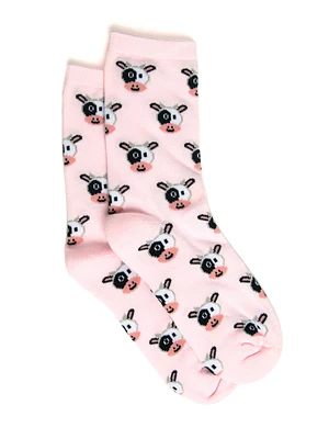 SCOUT & TRAIL COW PRINT SOCK