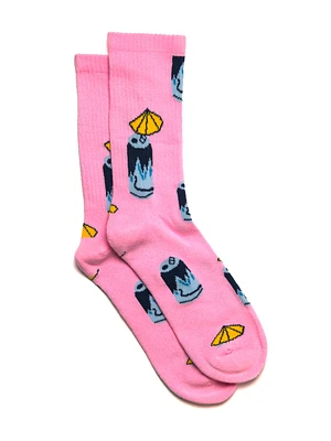 SCOUT & TRAIL BEER SOCK - PINK