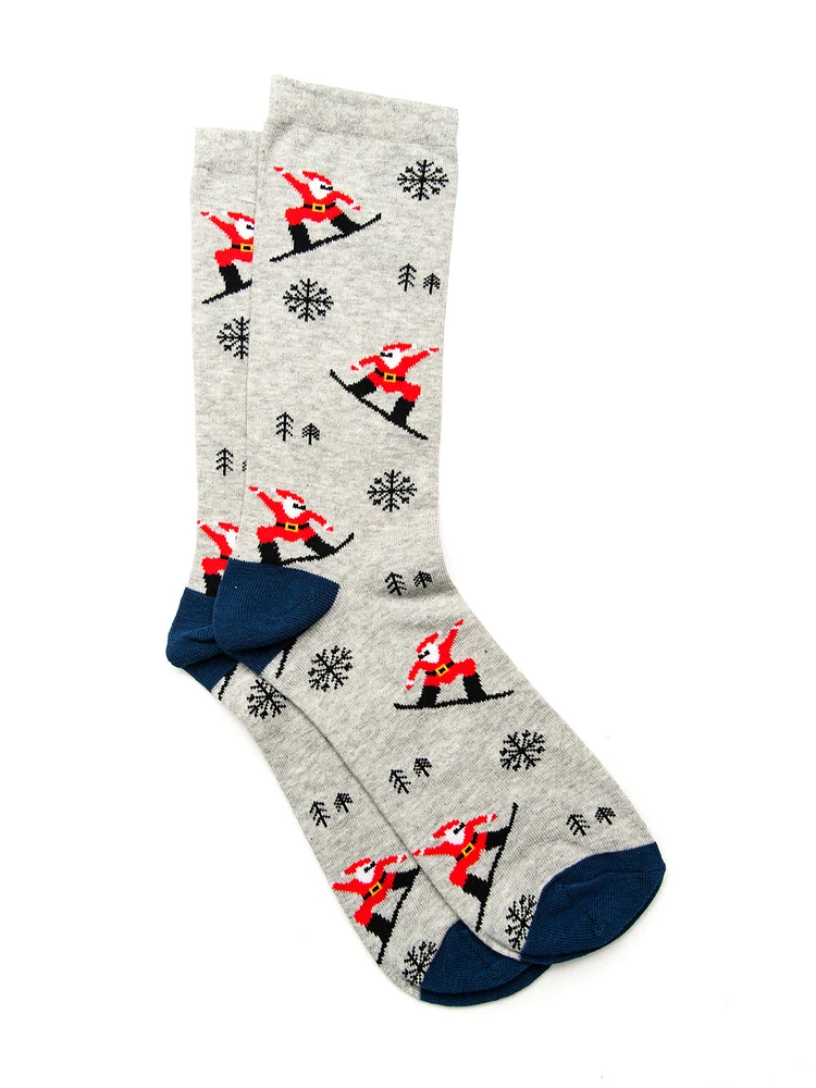 SCOUT & TRAIL SNOWSANTA SOCKS - CLEARANCE