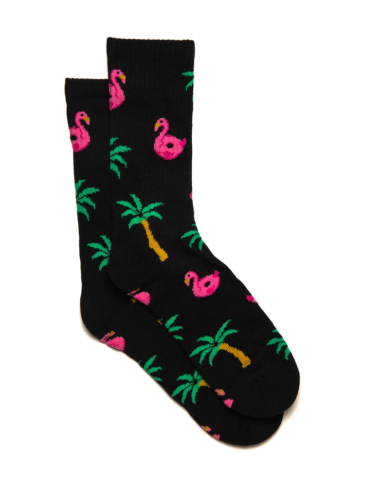 SCOUT & TRAIL FLAMINGO FLOATIE - BLACK