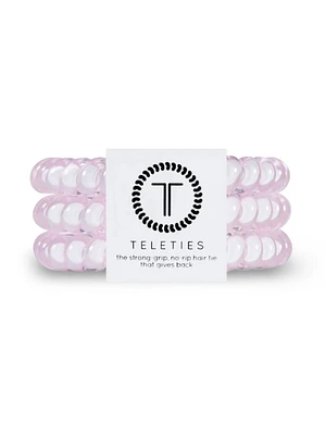 TELETIES HAIR TIE SMALL - ROSE WATER