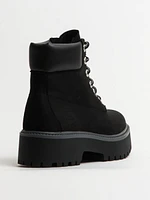 WOMENS TIMBERLAND PLATFORM 6" WATERPROOF NUBUCK BOOT