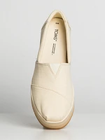 WOMENS TOMS ALPARGATA PLATFORM - CLEARANCE