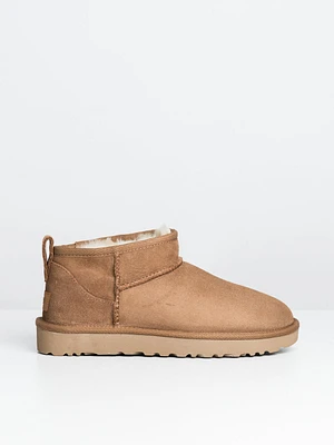 WOMENS UGG CLASSIC ULTRA MINI BOOT - CHESTNUT
