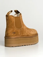 WOMENS UGG NEUMEL PLATFORM CHELSEA BOOT - CHESTNUT