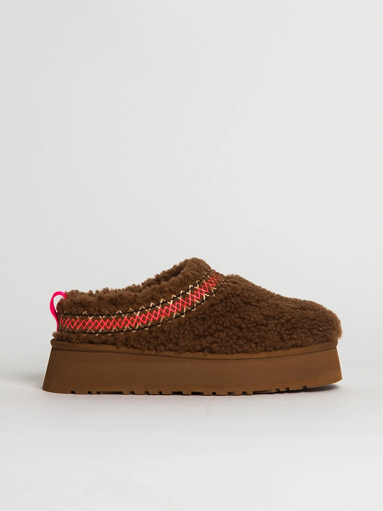 WOMENS UGG TAZZ BRAID HARDWOOD