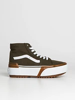 WOMENS VANS SK8 HI TAPERED STACKED CANVAS - CLEARANCE