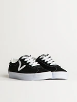 WOMENS VANS SPORT LO SNEAKER - BLACK/WHITE