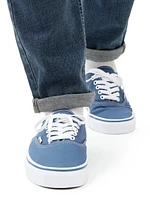 MENS VANS AUTHENTIC NAVY CANVAS SHOES